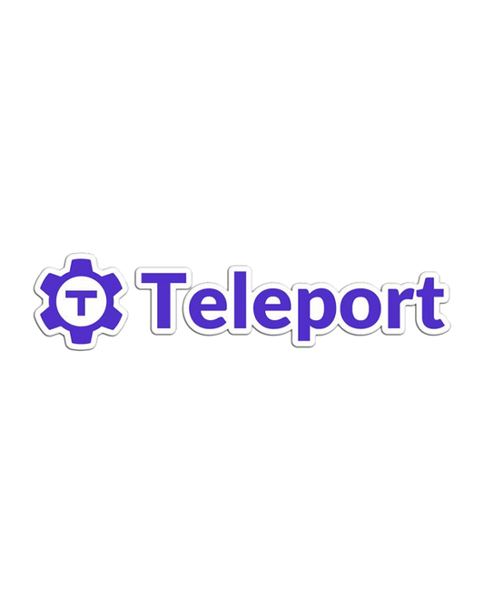 Teleport Logo Sticker